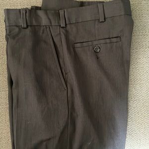 Dark gray dress pants